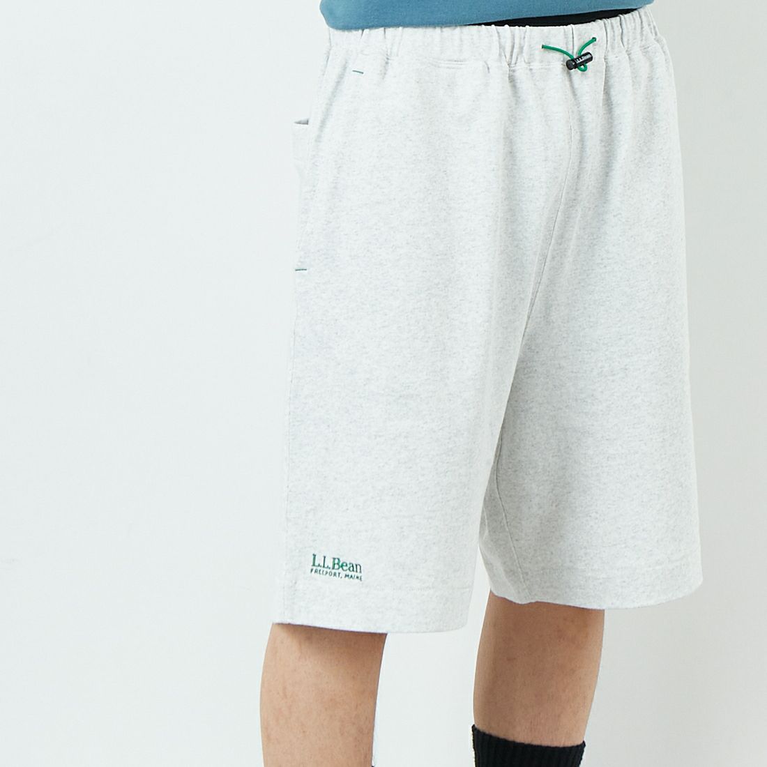 L.L.BEAN [エルエルビーン] ユニオンショーツ [5475-1049] 19 BIRCH &&モデル身長：179cm 着用サイズ：L&&