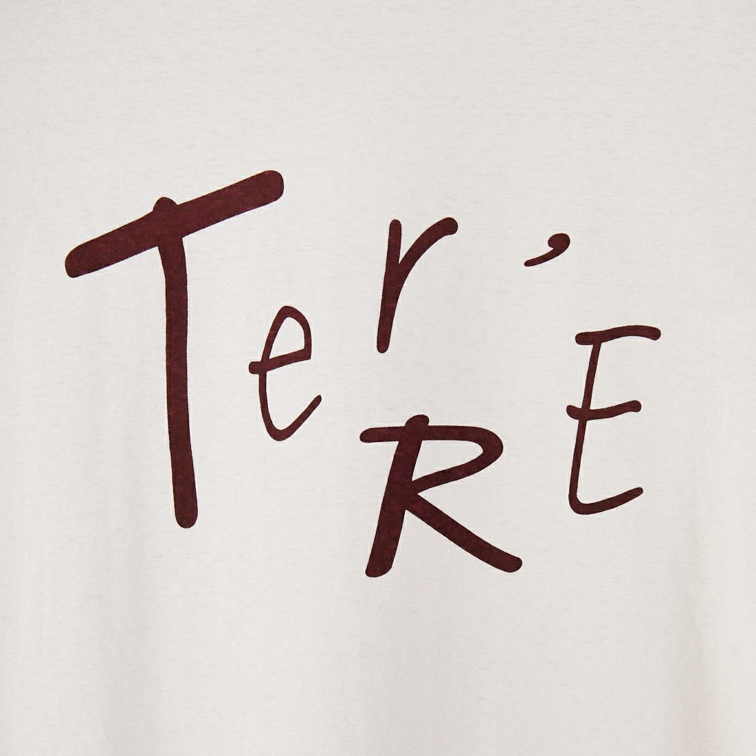 tumugu: [ツムグ] ラフィ天竺プリントTシャツ [TC25221] 10 BEIGE