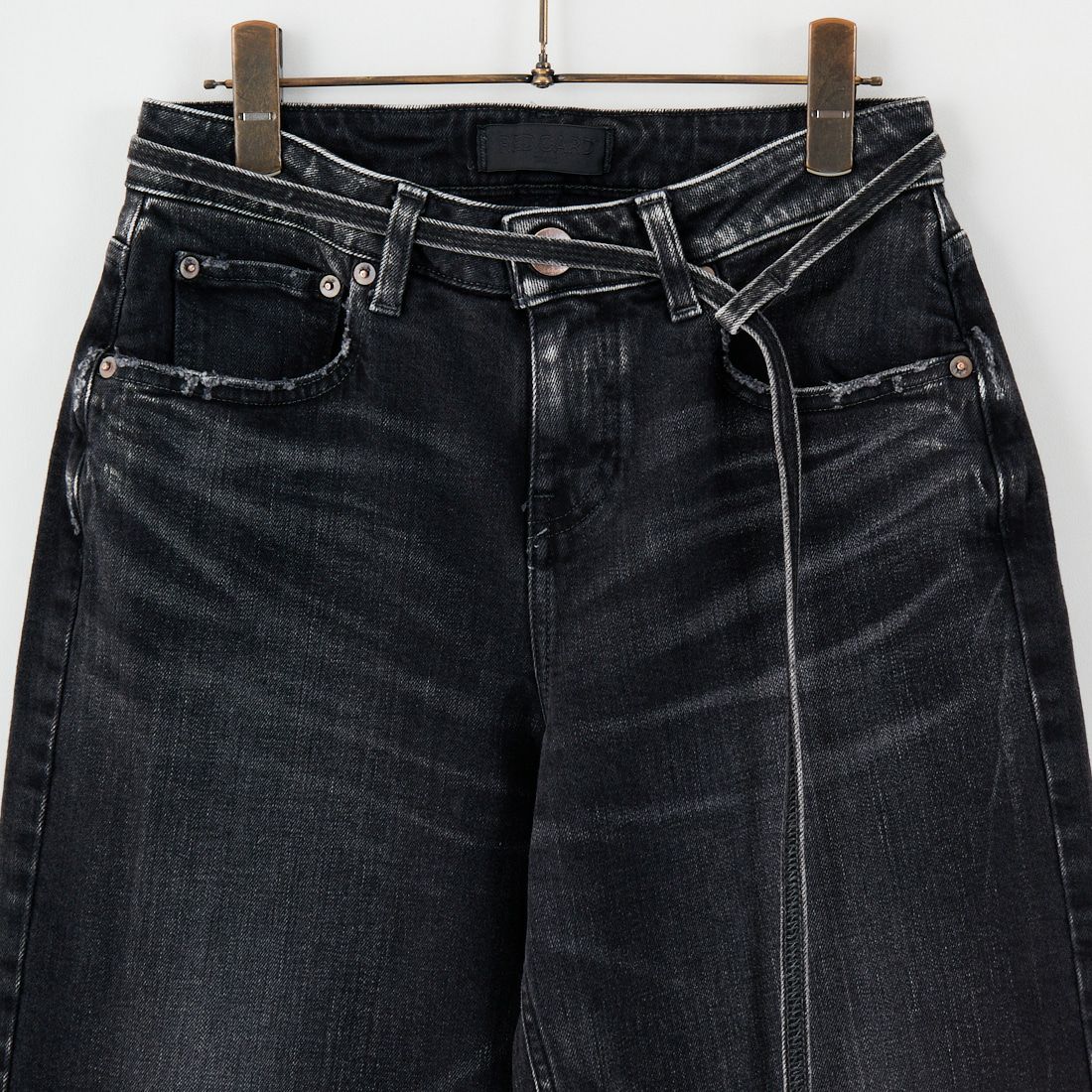 RED CARD TOKYO [レッドカード トーキョー] Idaho ワイドストレートデニム [88W11501BKS] S-BK USED