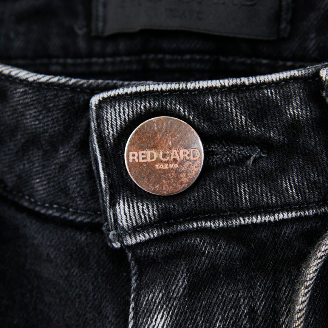 RED CARD TOKYO [レッドカード トーキョー] Idaho ワイドストレートデニム [88W11501BKS] S-BK USED