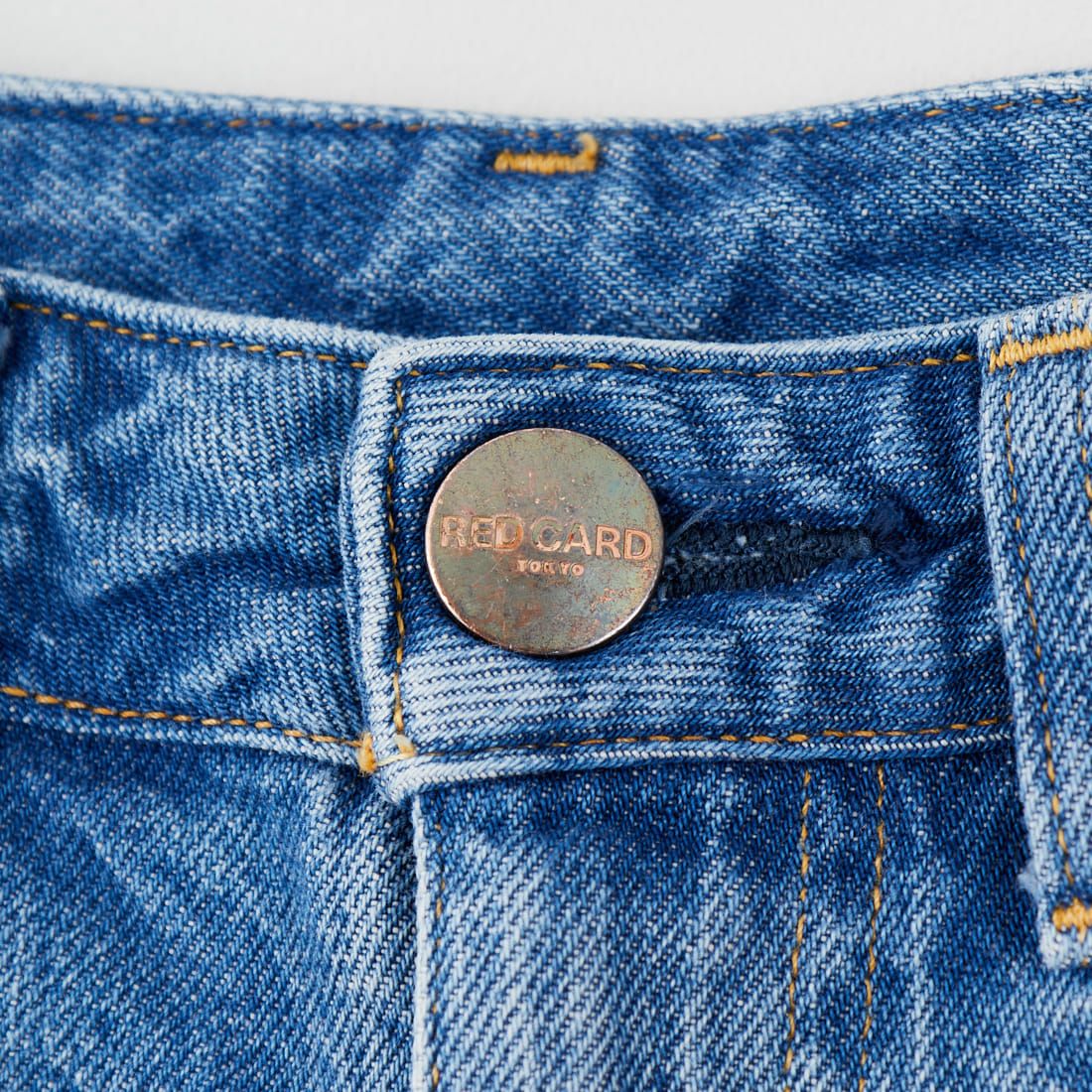 RED CARD TOKYO [レッドカード トーキョー] Dakota ルーズストレートデニム [72W43201IMS] S-INIG MID