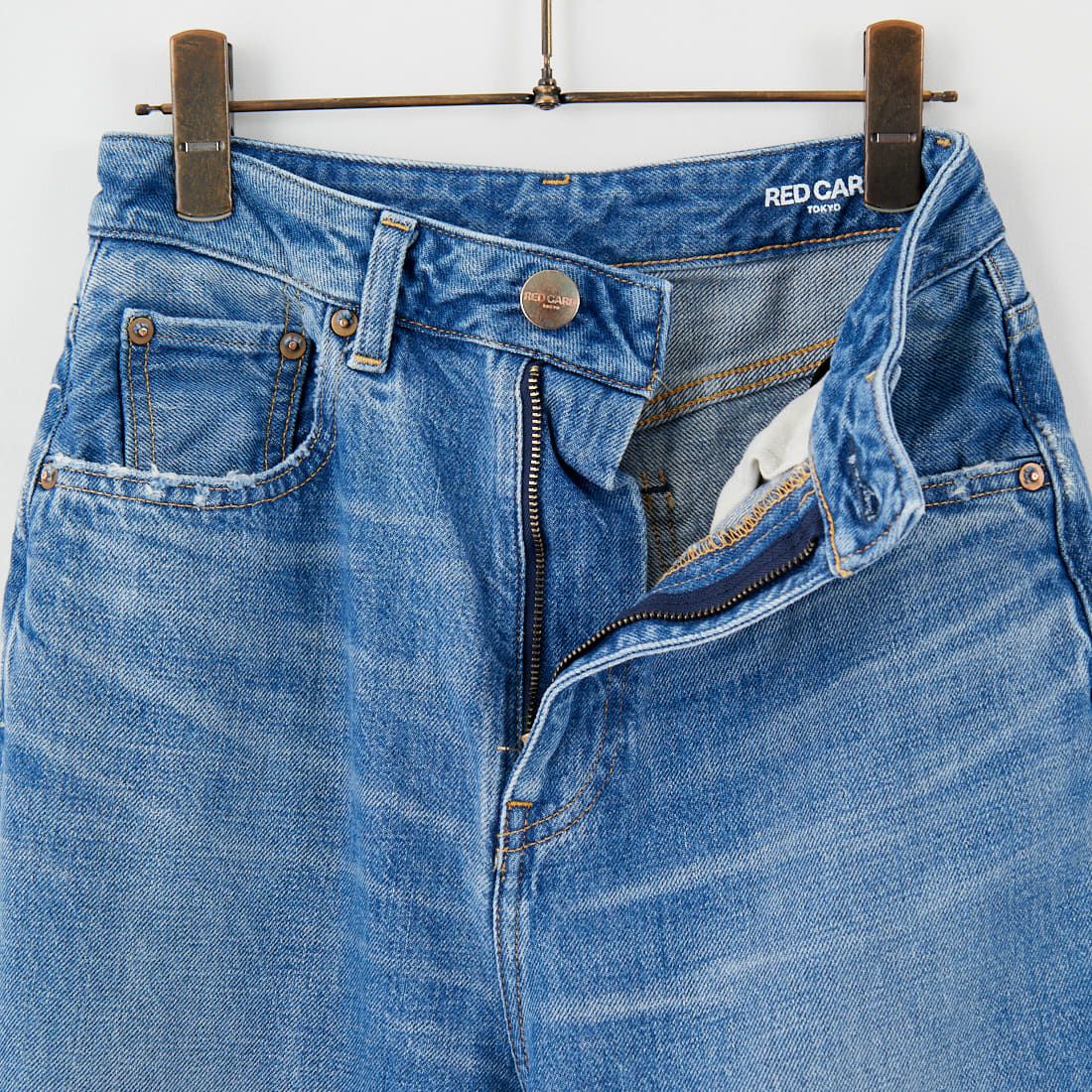 RED CARD TOKYO [レッドカード トーキョー] Dakota ルーズストレートデニム [72W43201IMS] S-INIG MID