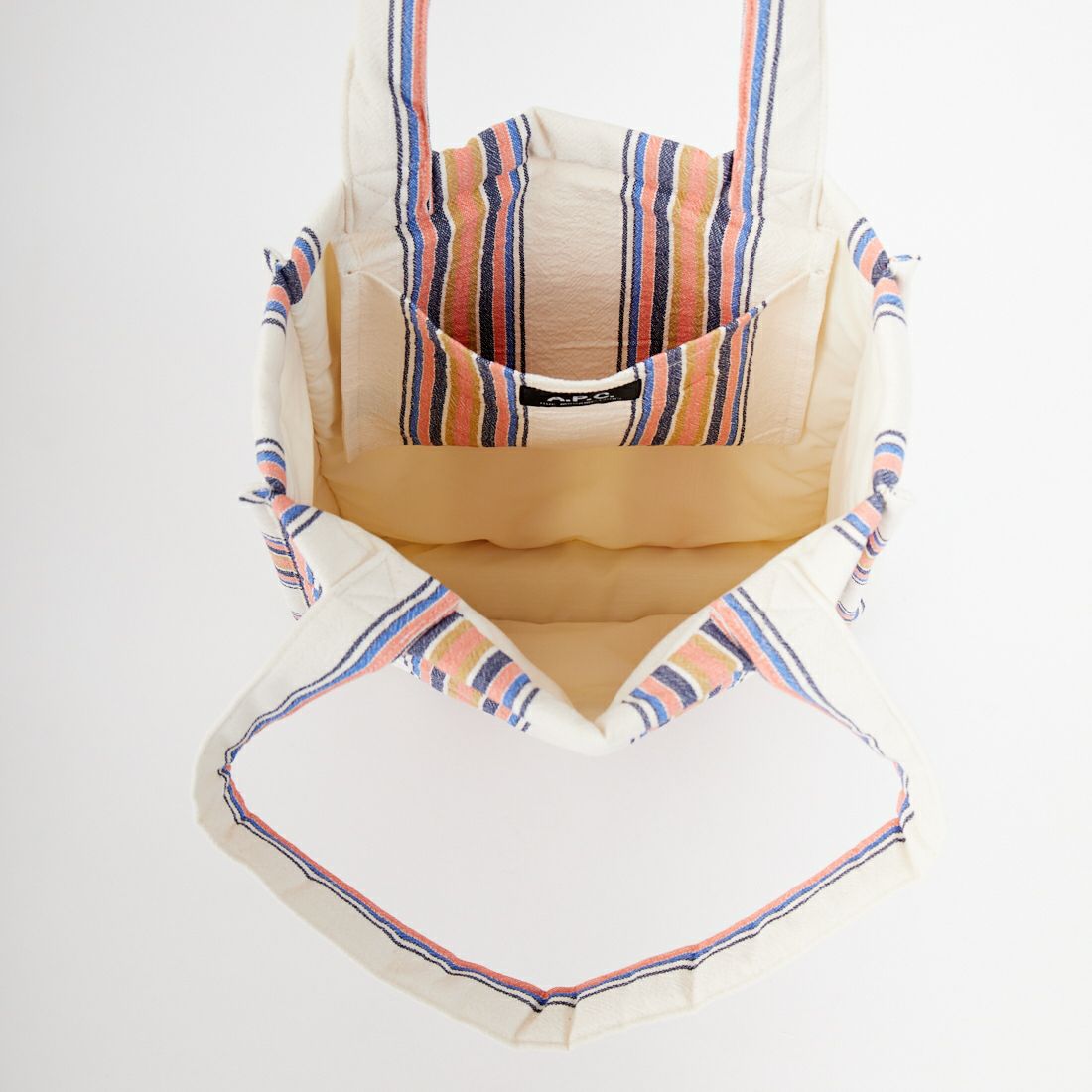 A.P.C. [アー・ペー・セー] Lou トートバッグ [TOTE-LOU-COTON] 91 ECRU