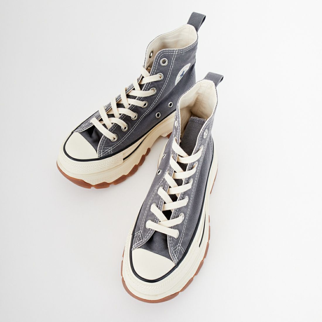 CONVERSE [コンバース] オールスター トレックウェーブ フェイデッドキャンバスHI [AS-TREKWAVE-FC-HI] ﾒﾀﾙｸﾞﾚｲ