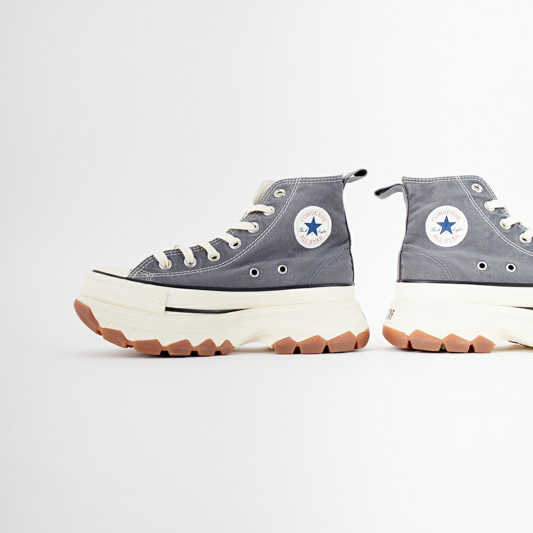 CONVERSE [コンバース] オールスター トレックウェーブ フェイデッドキャンバスHI [AS-TREKWAVE-FC-HI] ﾒﾀﾙｸﾞﾚｲ