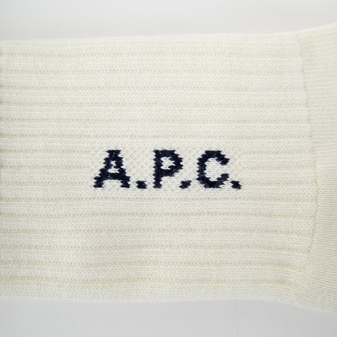A.P.C. [アー・ペー・セー] WILL F ソックス [CHAUSETTE-WILL-F] 91 ECRU