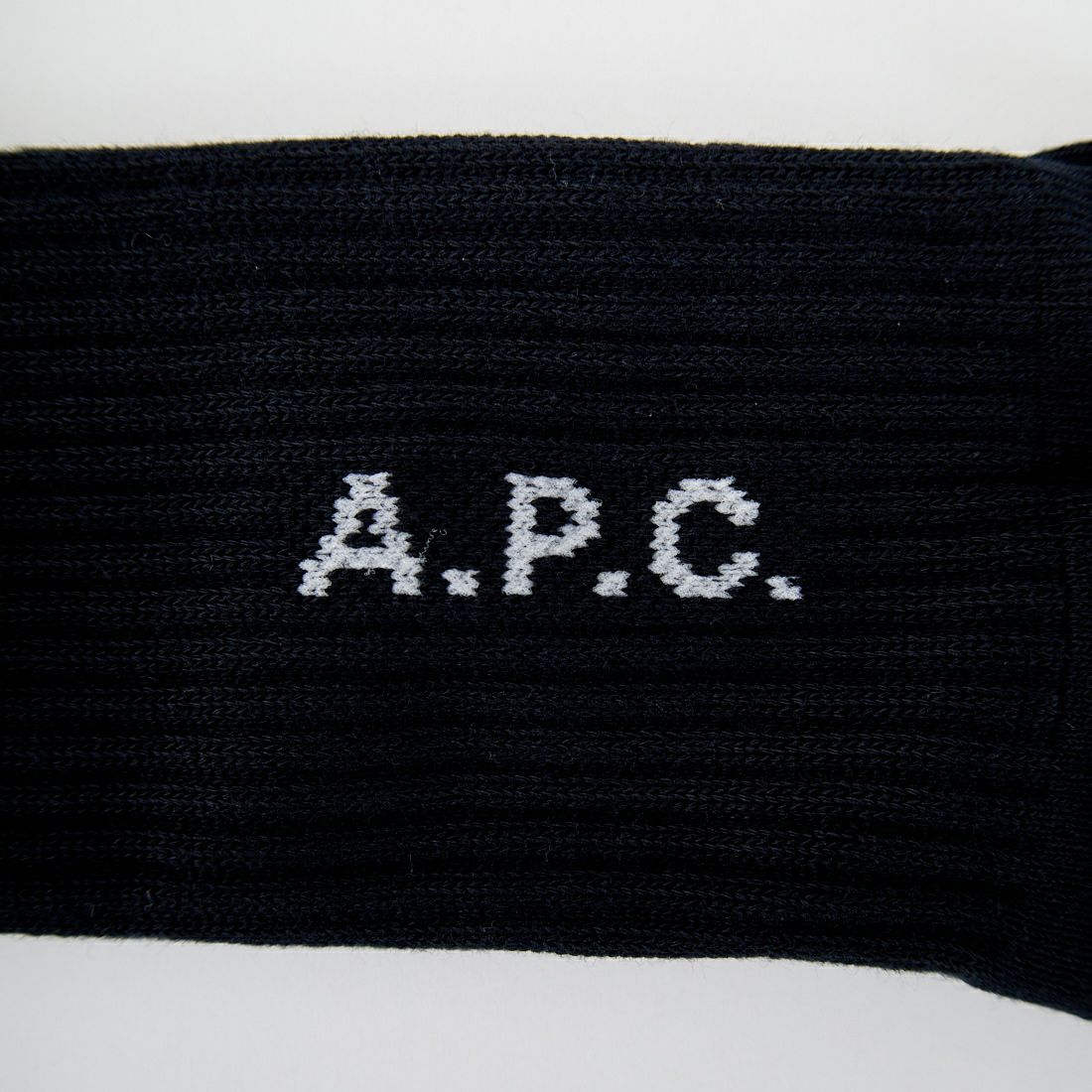A.P.C. [アー・ペー・セー] WILL F ソックス [CHAUSETTE-WILL-F] 99 NOIR