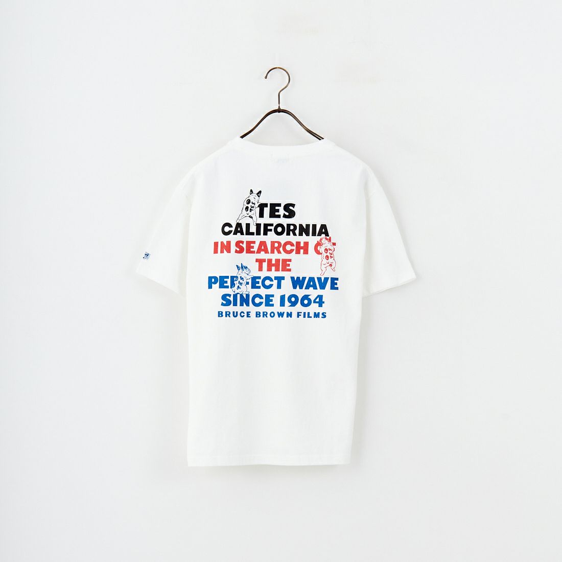 The Endless Summer [エンドレスサマー] 3カラーロゴプリントTシャツ [FH-25574338] 07 WHITE