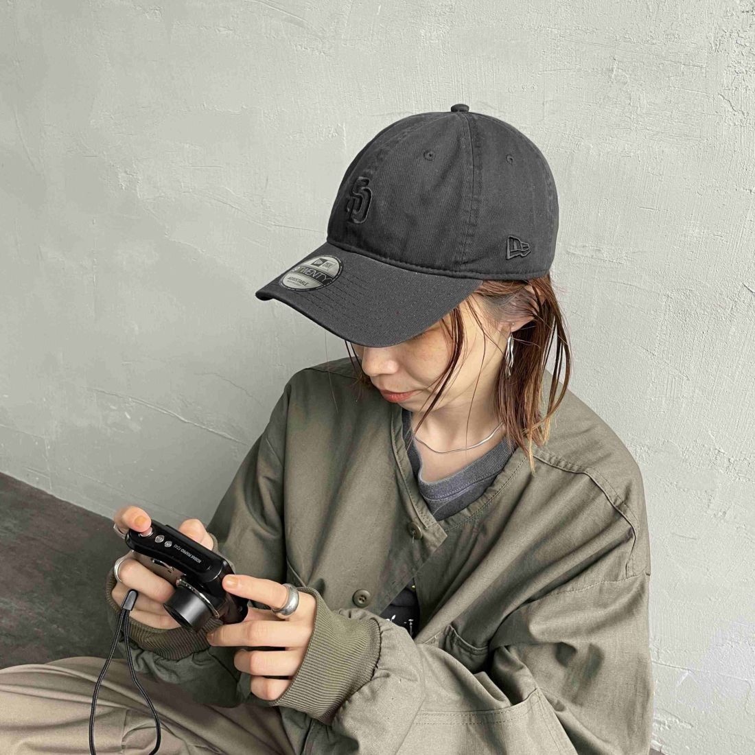NEW ERA [ニューエラ] 別注 9TWENTY サンディエゴ・パドレス [14867717-JF] BLACK