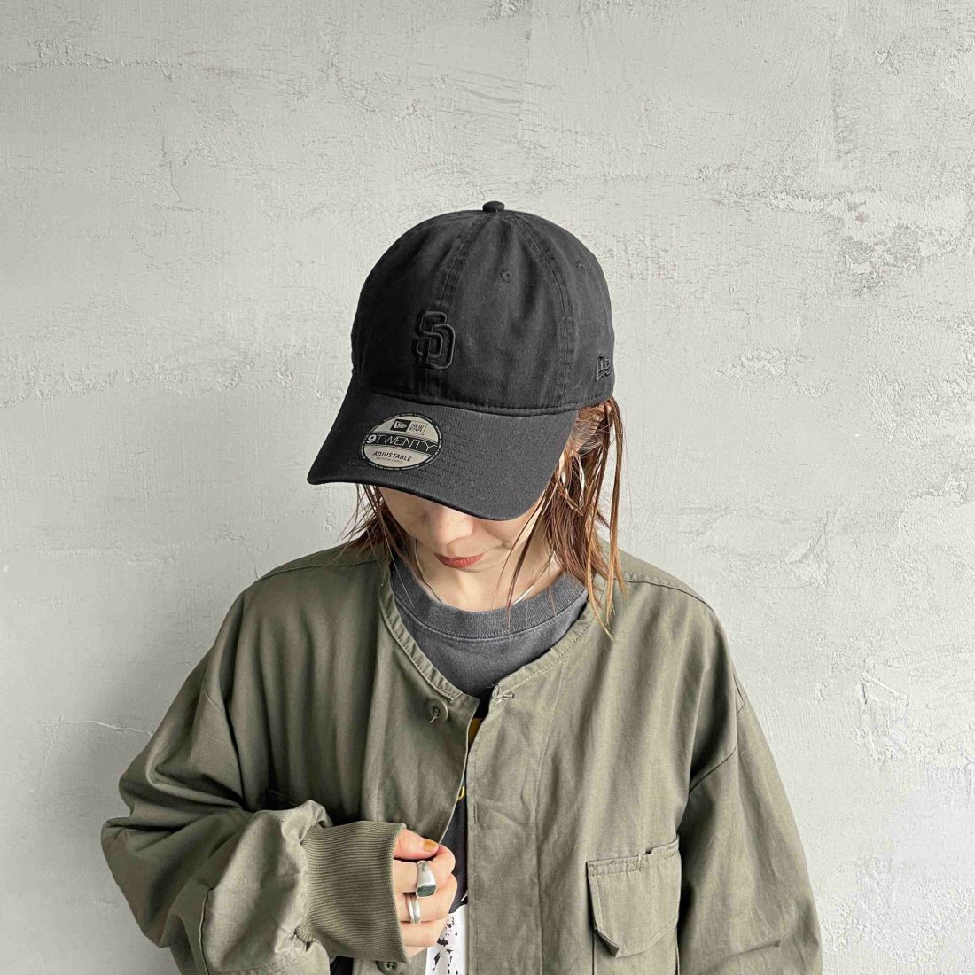 NEW ERA [ニューエラ] 別注 9TWENTY サンディエゴ・パドレス [14867717-JF] BLACK