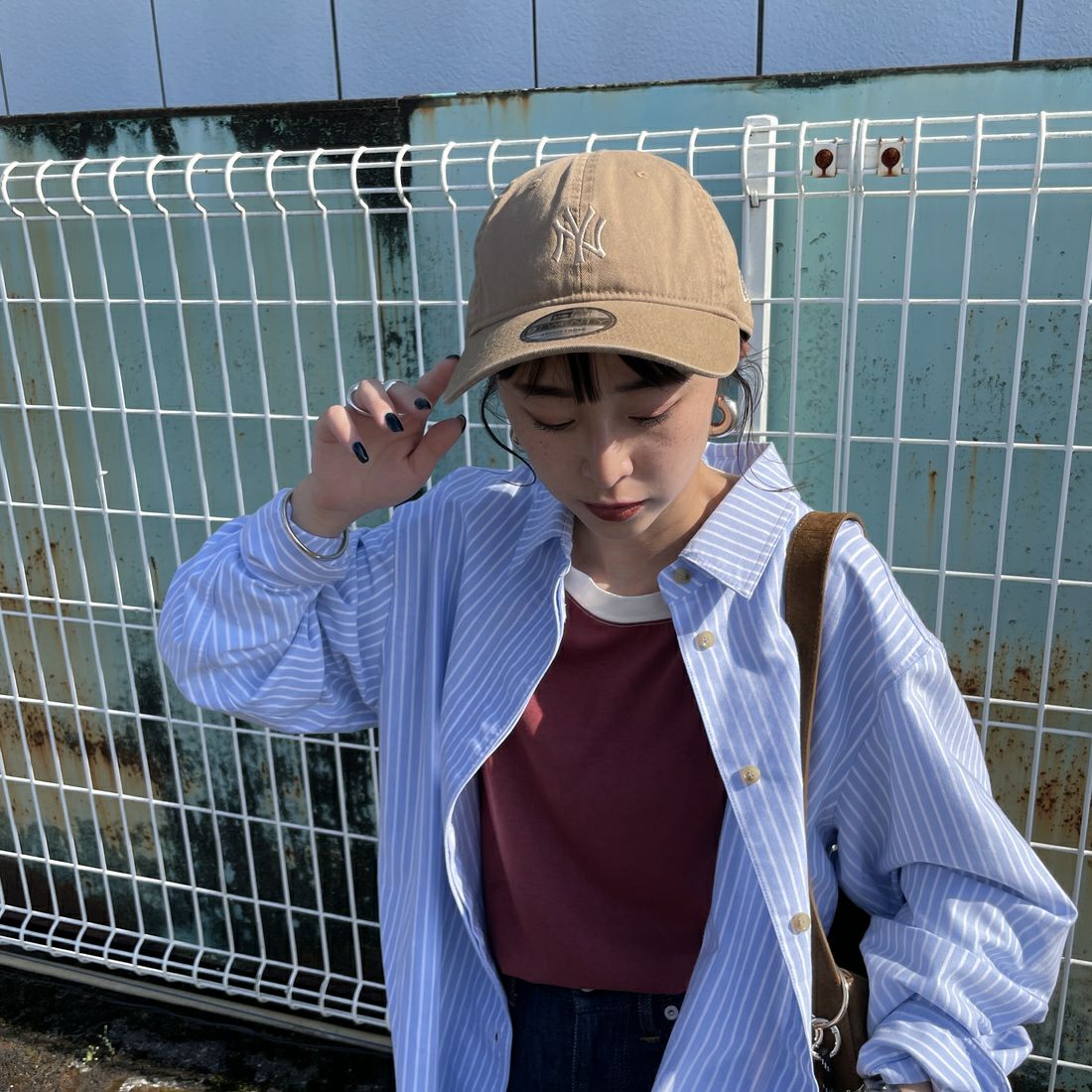 NEW ERA [ニューエラ] 別注 9TWENTY ニューヨーク・ヤンキース [14867718-JF] KHAKI