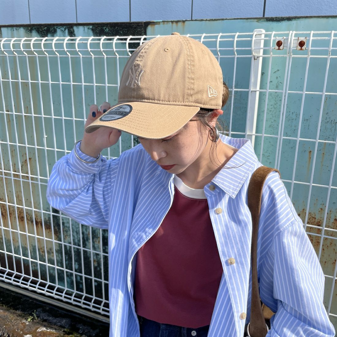 NEW ERA [ニューエラ] 別注 9TWENTY ニューヨーク・ヤンキース [14867718-JF] KHAKI