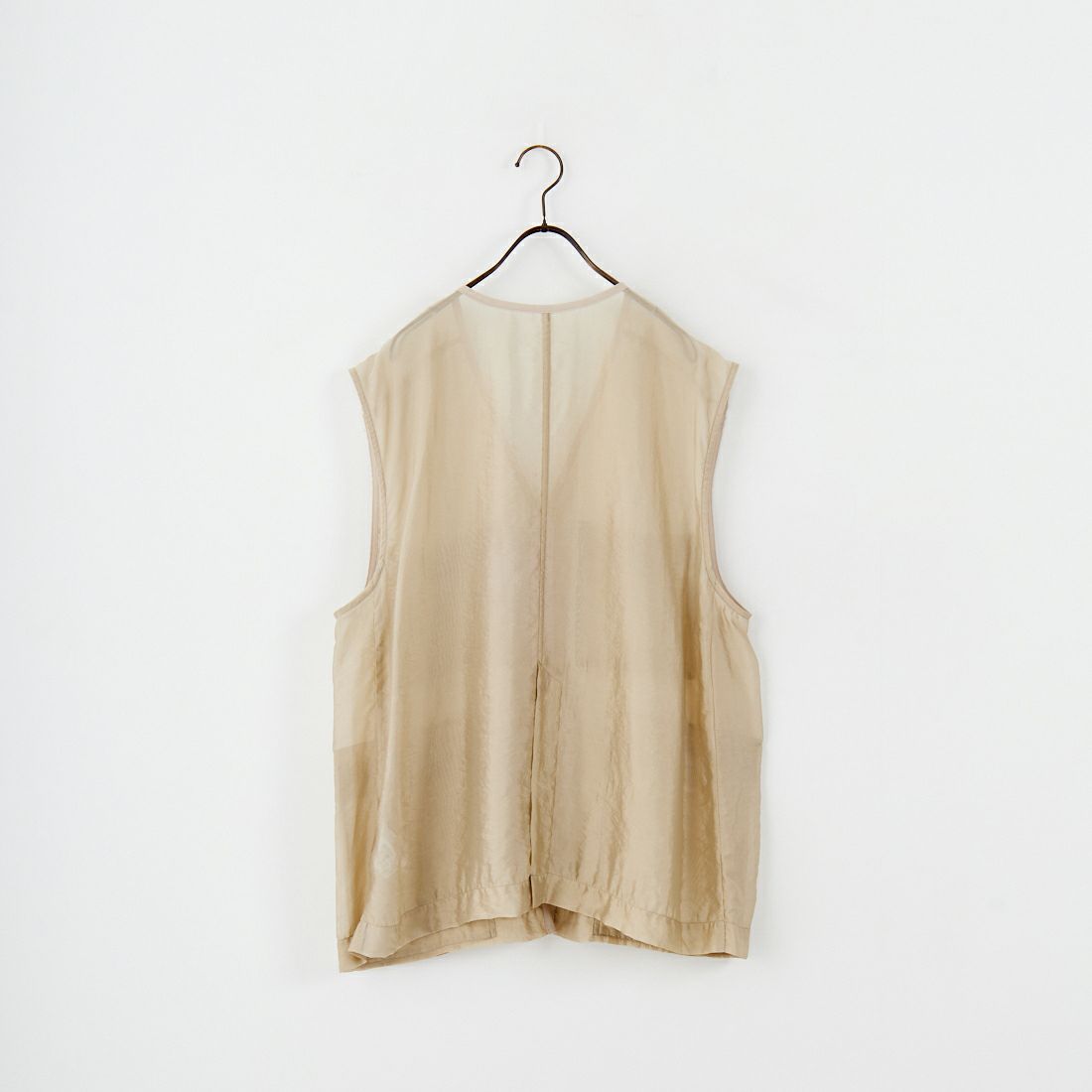 CHIGNON [シニヨン] シアーワークジレ [4853-338KK] L.BEIGE