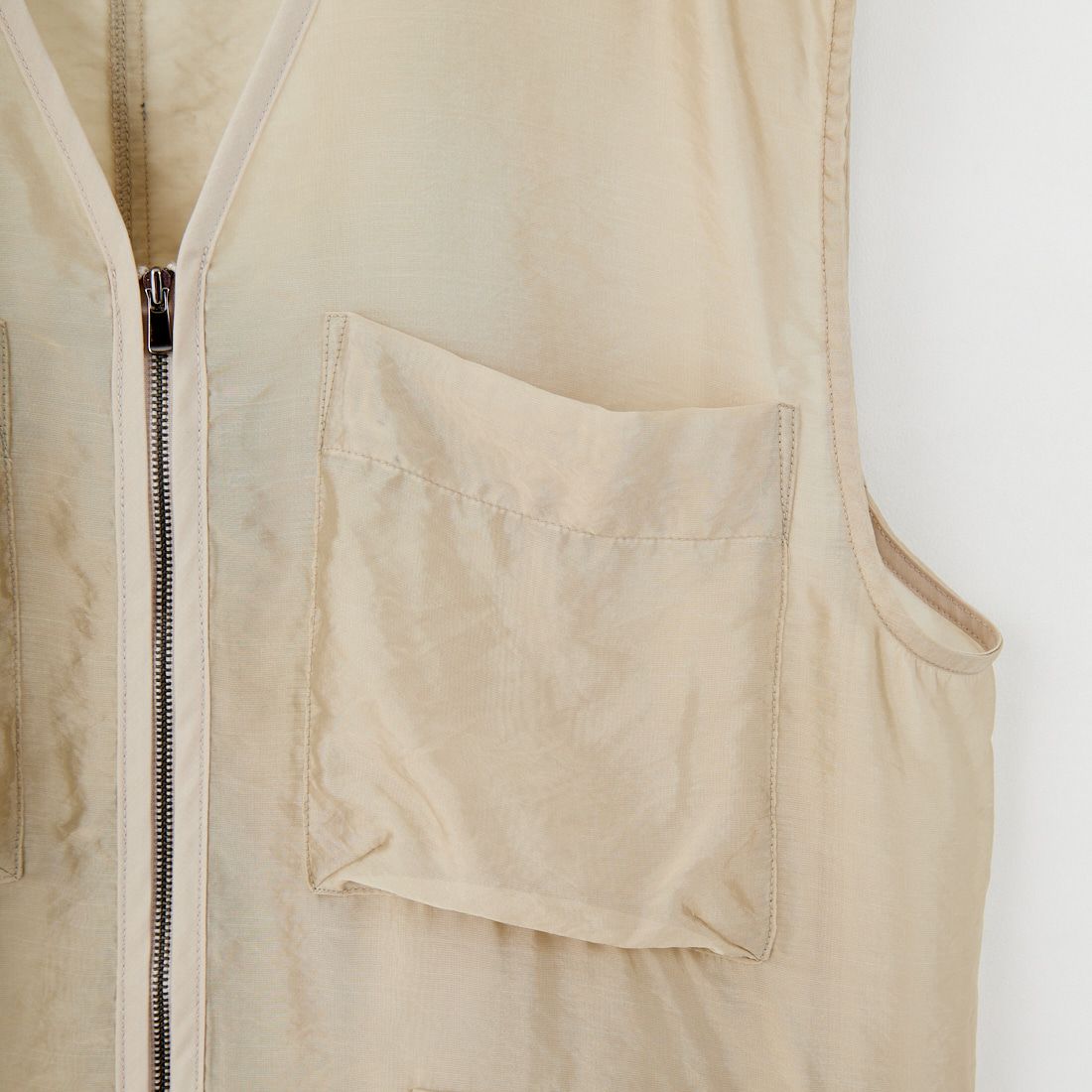 CHIGNON [シニヨン] シアーワークジレ [4853-338KK] L.BEIGE