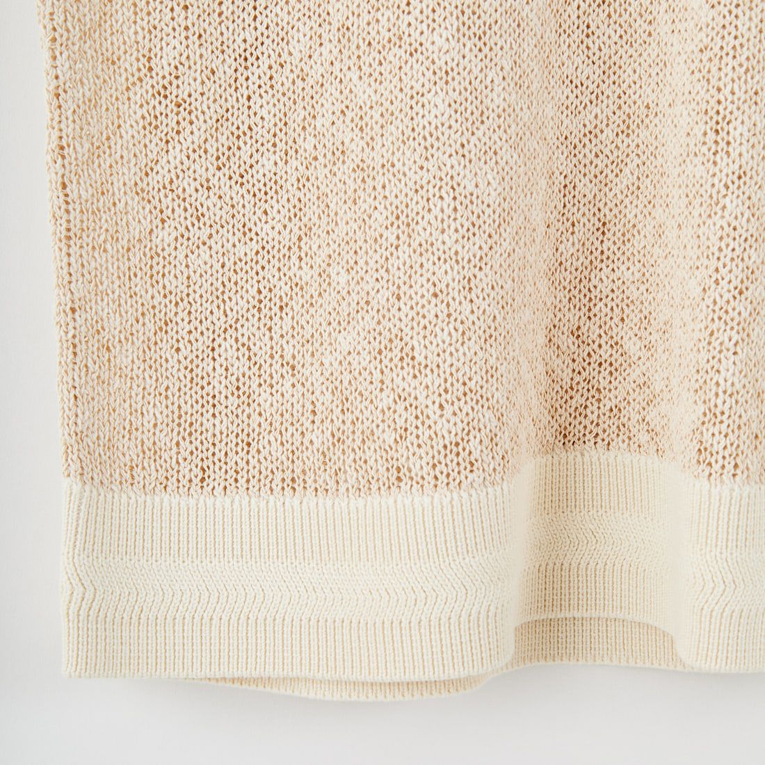 CHIGNON [シニヨン] コードミックスニットベスト [9853-389JR] IVORY