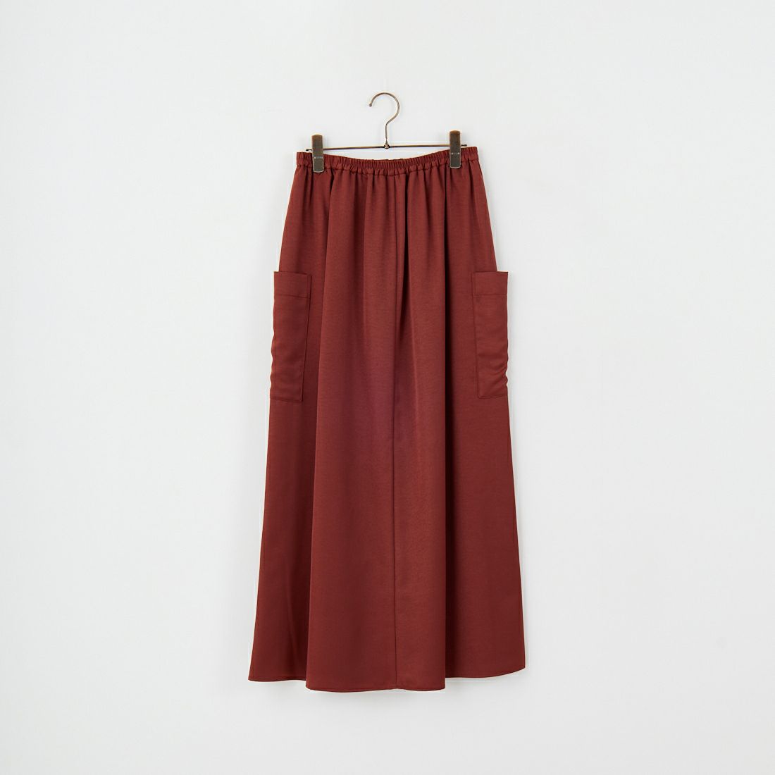 CHIGNON [シニヨン] サテンポケットスカート [2653-352MK] BROWN