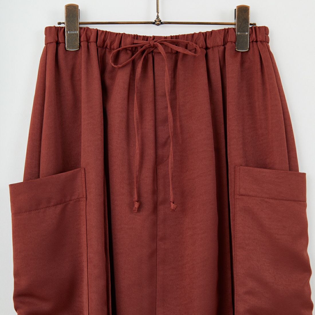 CHIGNON [シニヨン] サテンポケットスカート [2653-352MK] BROWN