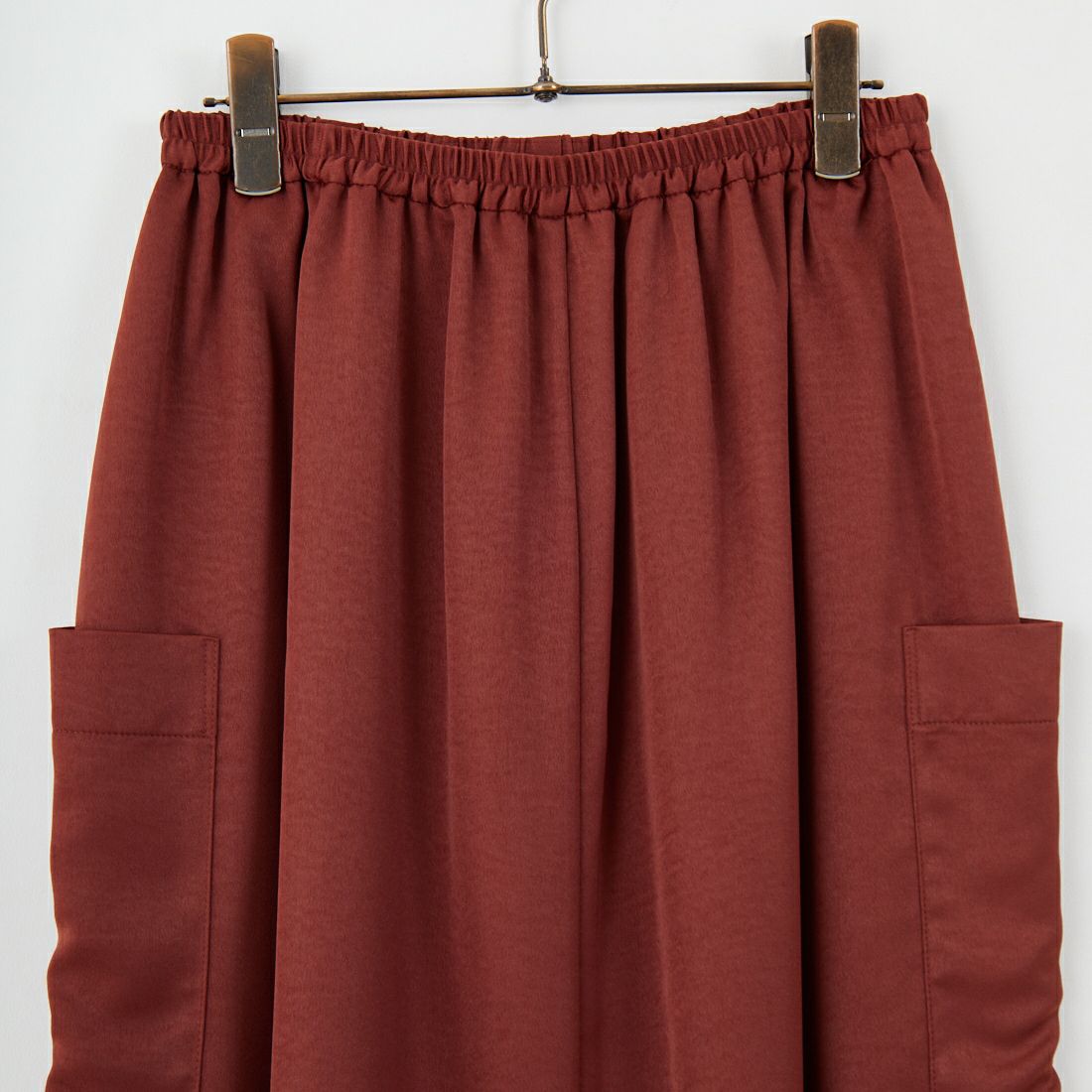 CHIGNON [シニヨン] サテンポケットスカート [2653-352MK] BROWN