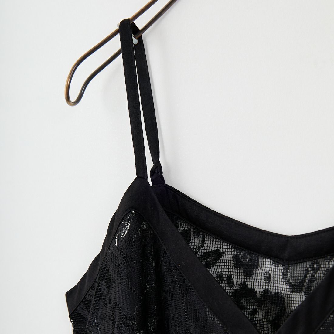 CHIGNON [シニヨン] レース2WAYキャミワンピース [5753-384NH] BLACK