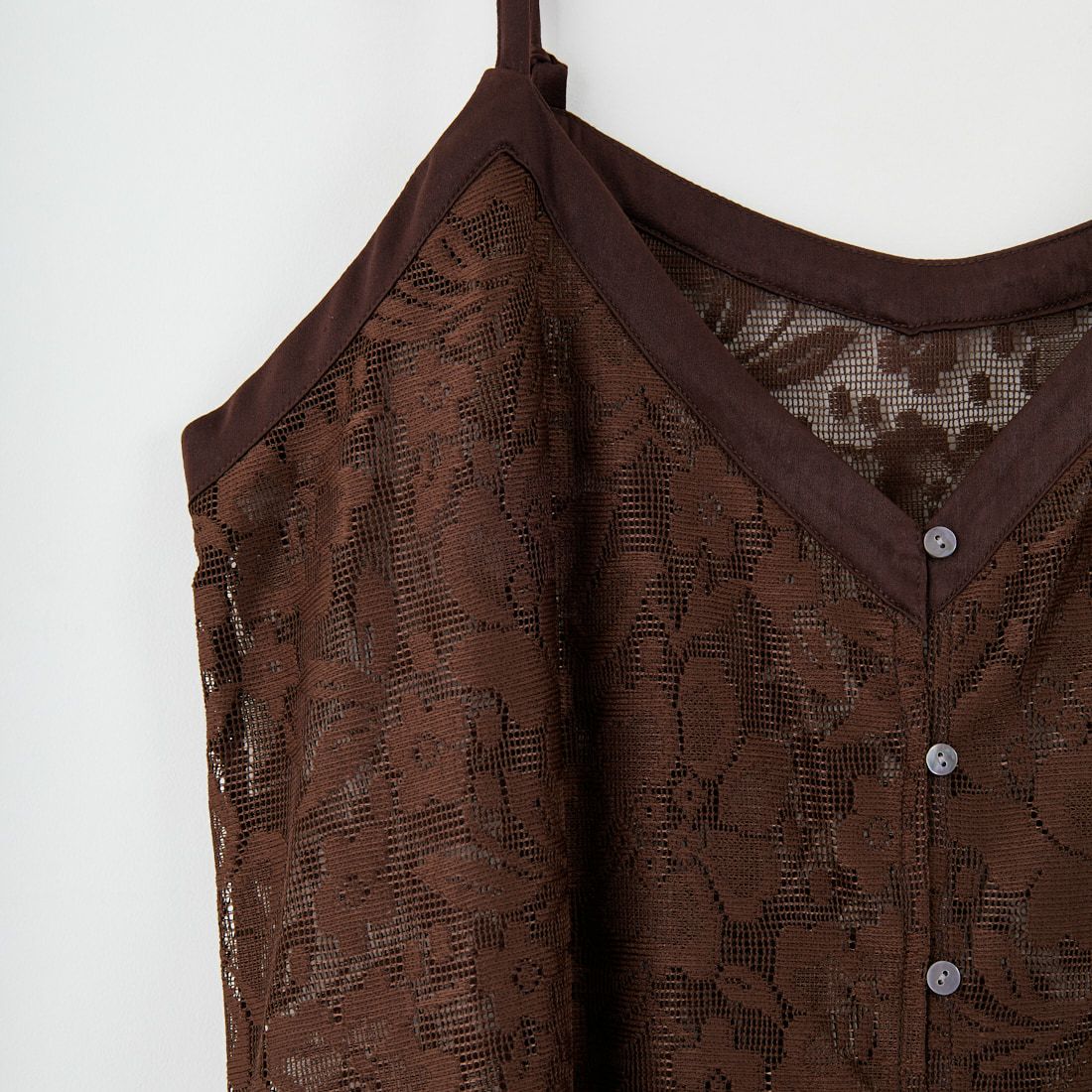 CHIGNON [シニヨン] レース2WAYキャミワンピース [5753-384NH] BROWN