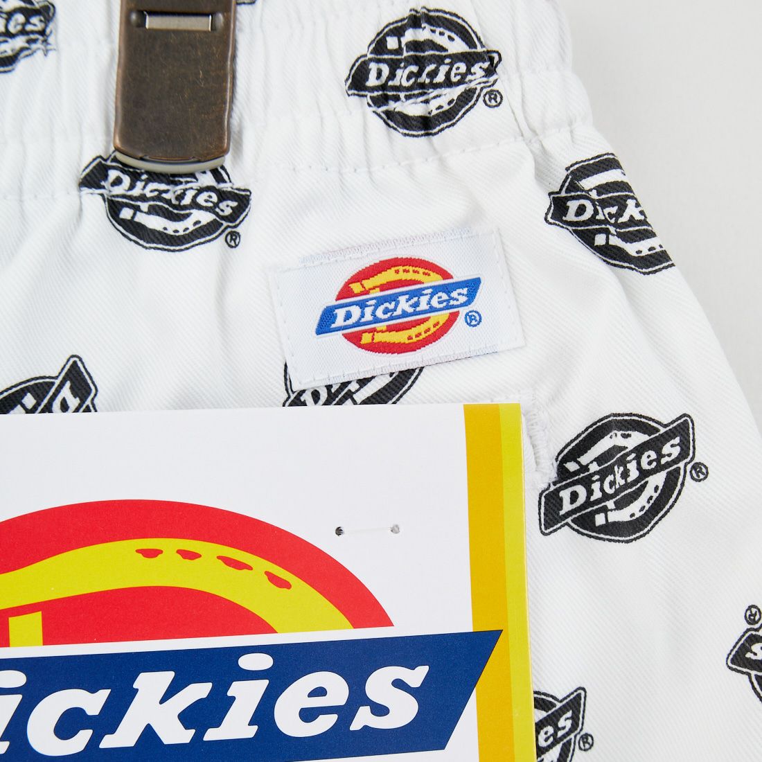 Dickies [ディッキーズ] Extended By GORO NAKATSUGAWA (MIN-NANO) 総柄ロゴショートパンツ [81184500] 80 ﾌﾞﾗｯｸ