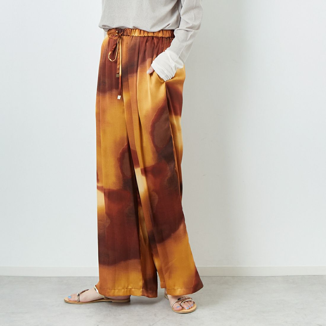 ORANGE&&モデル身長：167cm 着用サイズ：F&&