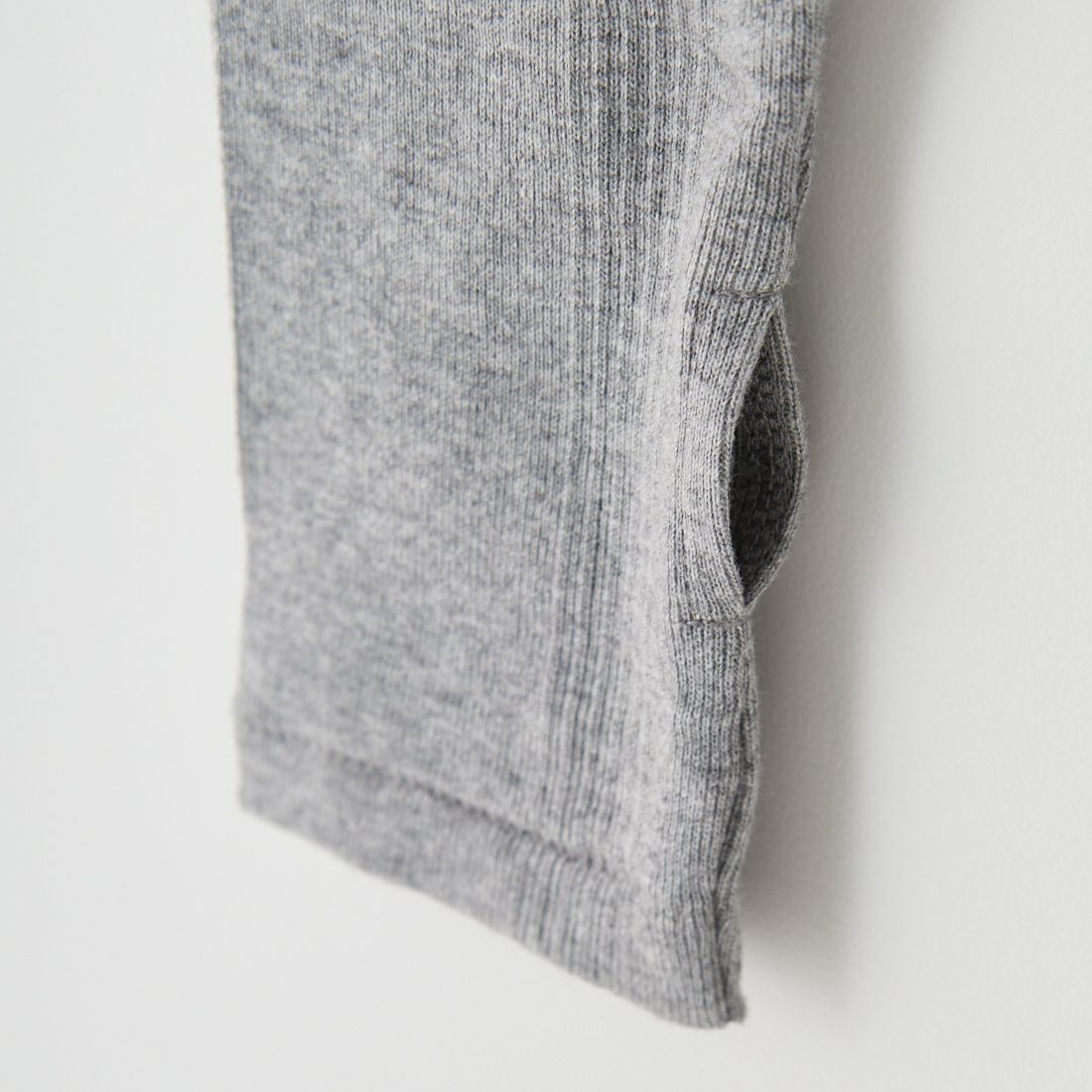 Robert P.Miller [ロバートピーミラー] 別注 配色パネルリブ ボートネックTシャツ [RM254-2041IN-JF] M.GRAY