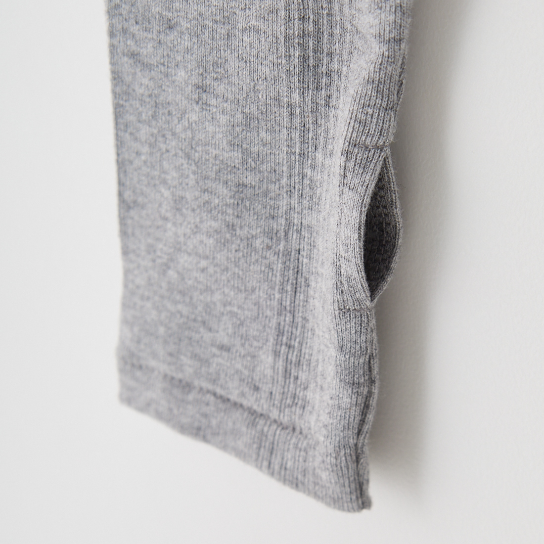 Robert P.Miller [ロバートピーミラー] 別注 配色パネルリブ ボートネックTシャツ [RM254-2041IN-JF] M.GRAY