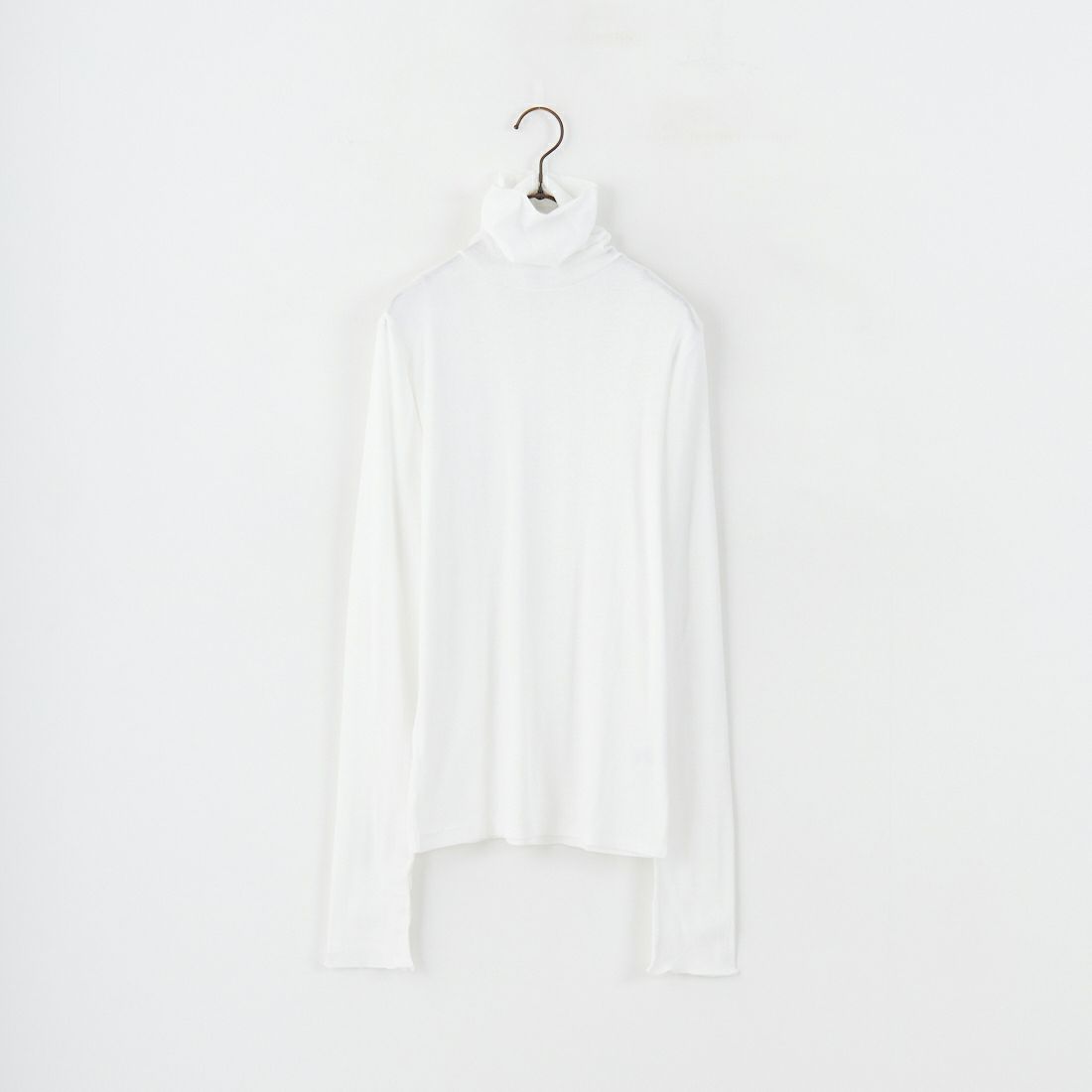Robert P.Miller [ロバートピーミラー] 別注 パネルリブ シアータートルTシャツ [RM254-2116IN-JF] OFF WHITE