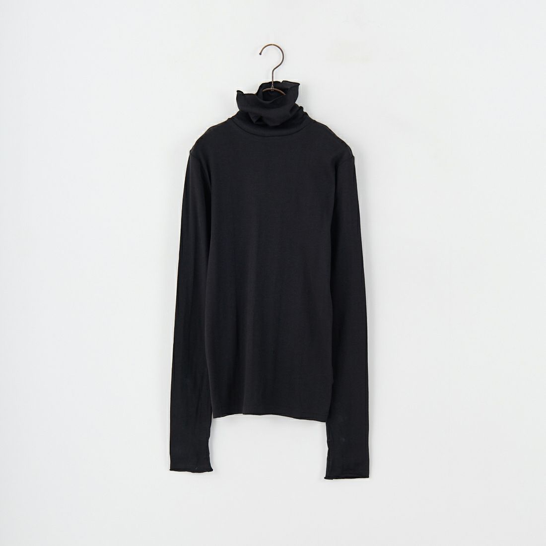 Robert P.Miller [ロバートピーミラー] 別注 パネルリブ シアータートルTシャツ [RM254-2116IN-JF] BLACK