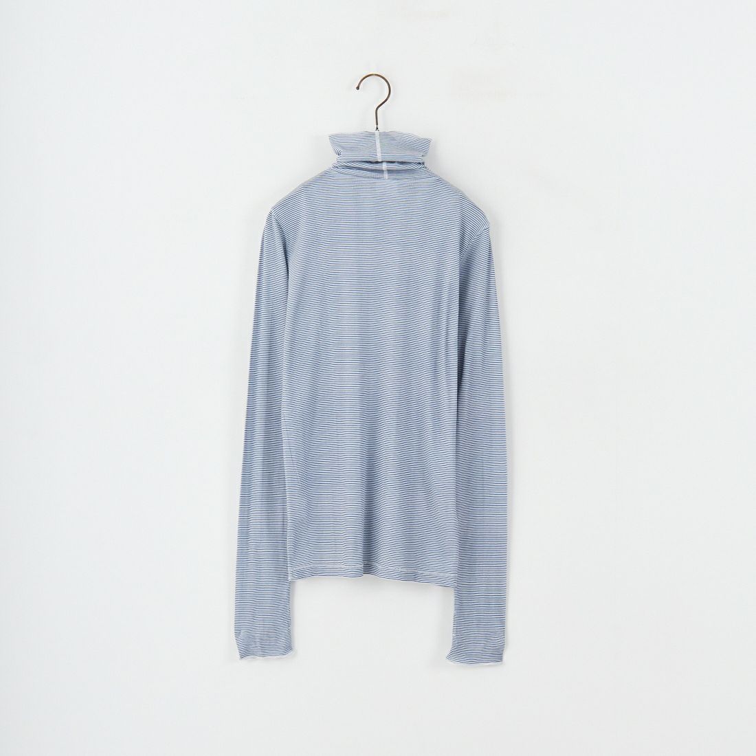 Robert P.Miller [ロバートピーミラー] 別注 パネルリブ シアータートルTシャツ [RM254-2116IN-JF] NAVY BD