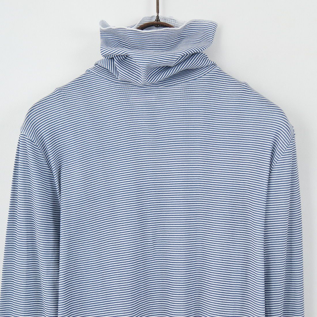 Robert P.Miller [ロバートピーミラー] 別注 パネルリブ シアータートルTシャツ [RM254-2116IN-JF] NAVY BD