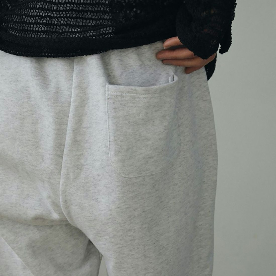 anuke [アンヌーク] ドローストリングスウェットパンツ [62420709] GRY