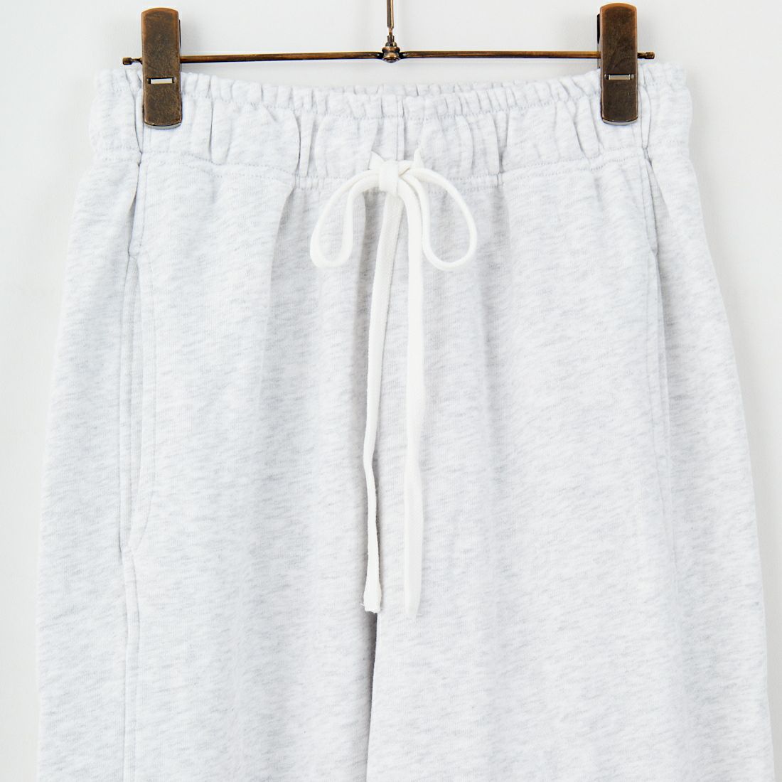 anuke [アンヌーク] ドローストリングスウェットパンツ [62420709] GRY