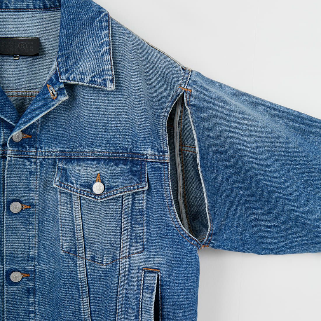 MM6 Maison Margiela [エムエムシックス メゾン マルジェラ] デニムジャケット [S52AM0308-M30018] 965 L.BLUE