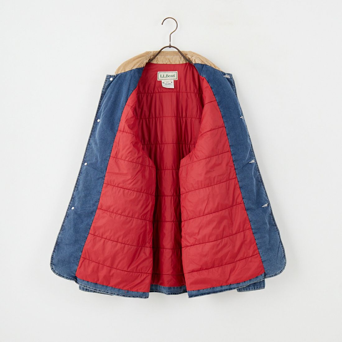 L.L.BEAN [エルエルビーン] ビーンズ インサレーテッドデニムフィールドコート [5575-2043] 60 FADE BL