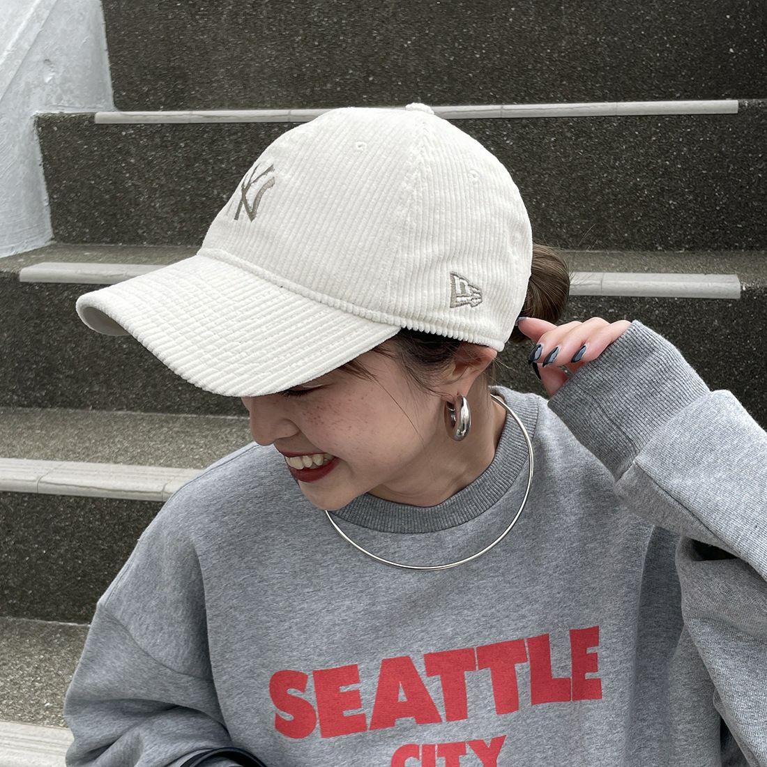 NEW ERA [ニューエラ] 別注 9TWENTY コーデュロイ ニューヨーク・ヤンキース [14874021-JF]