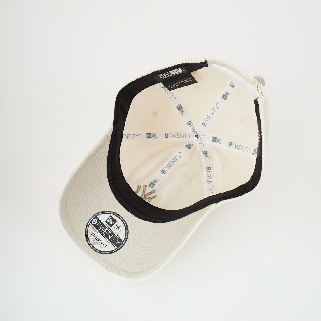 NEW ERA [ニューエラ] 別注 9TWENTY コーデュロイ ニューヨーク・ヤンキース [14874021-JF] IVORY