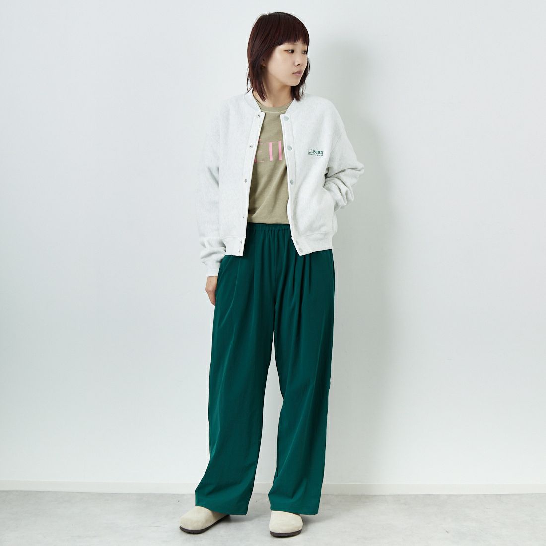 L.L.BEAN [エルエルビーン] ウィンスロップジャケット [5575-2133] 19 BIRCH &&モデル身長：167cm 着用サイズ：M&&