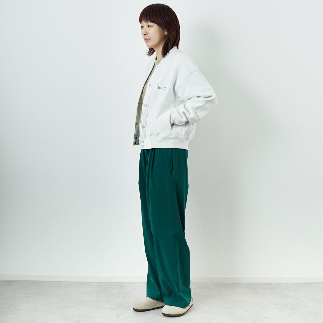 L.L.BEAN [エルエルビーン] ウィンスロップジャケット [5575-2133] 19 BIRCH &&モデル身長：167cm 着用サイズ：M&&