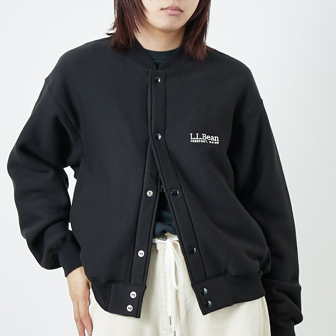 L.L.BEAN [エルエルビーン] ウィンスロップジャケット [5575-2133] 48 NIGHT &&モデル身長：167cm 着用サイズ：M&&