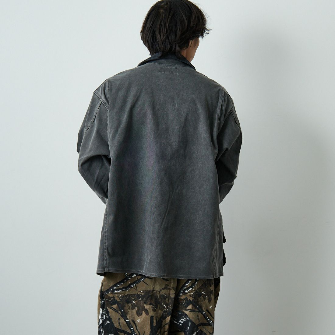 L.L.BEAN [エルエルビーン] ビーンズ プロスペクトハーバー フィールドコート [5475-1043] 50 FADE BK &&モデル身長：179cm 着用サイズ：M&&