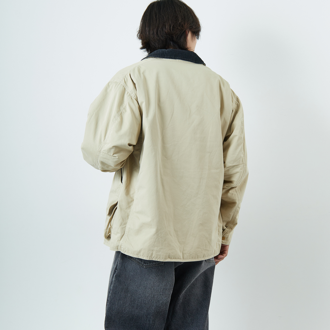L.L.BEAN [エルエルビーン] ビーンズ インサレーテッドフィールドコート [5575-2042] 71 LT BEIG &&モデル身長：179cm 着用サイズ：M&&