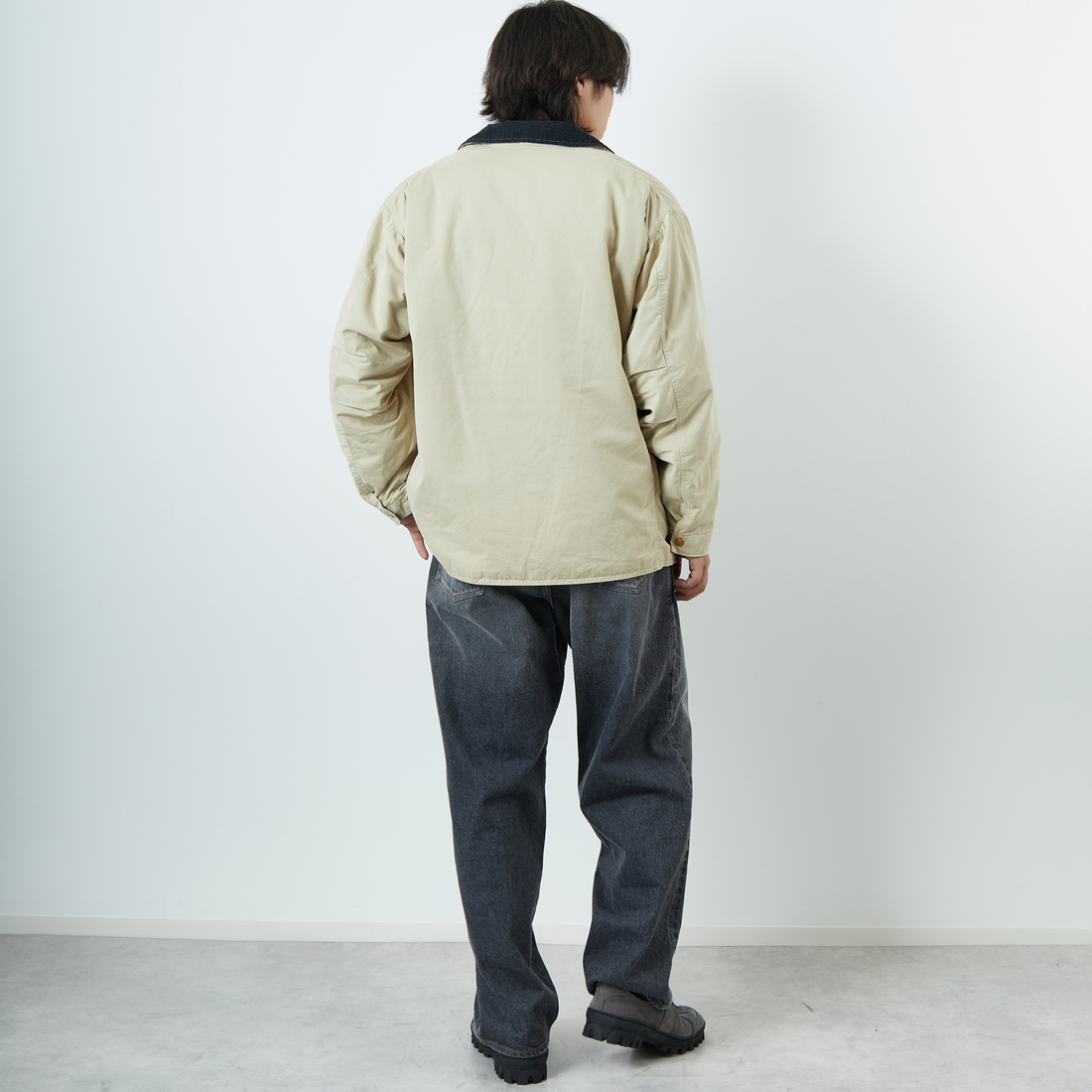 L.L.BEAN [エルエルビーン] ビーンズ インサレーテッドフィールドコート [5575-2042] 71 LT BEIG &&モデル身長：179cm 着用サイズ：M&&