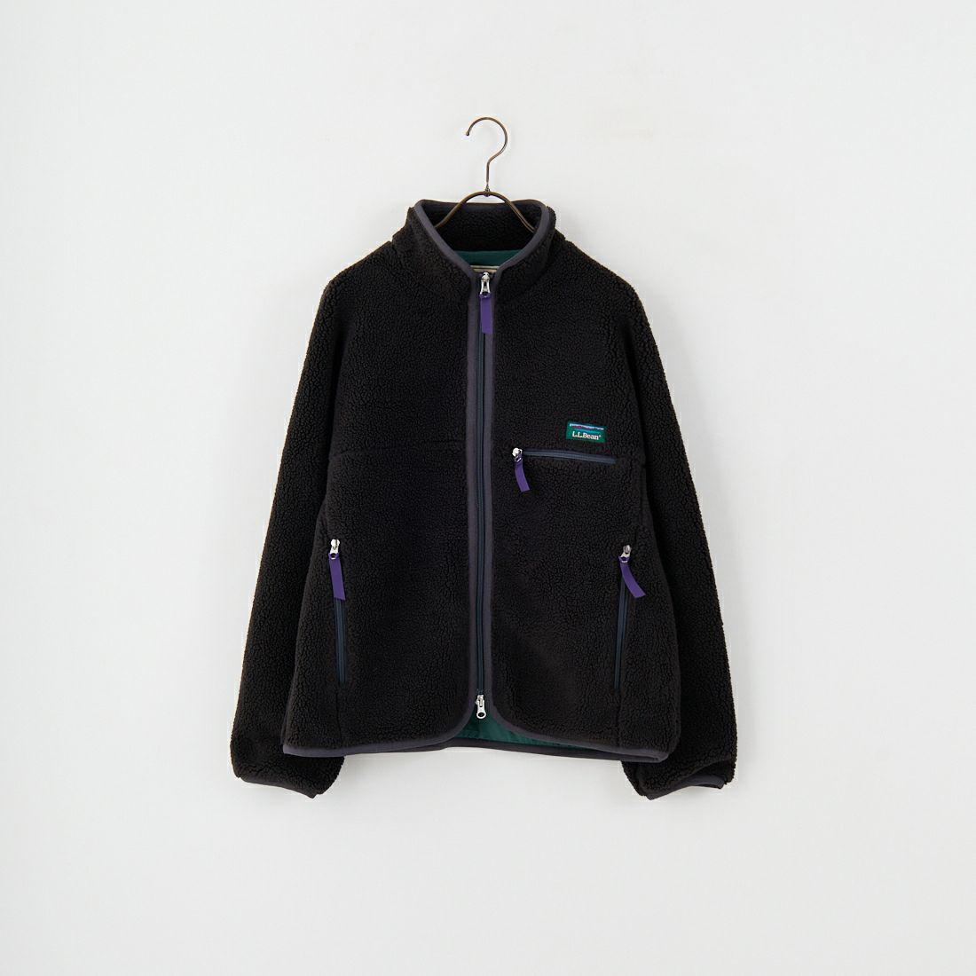 L.L.BEAN [エルエルビーン] トップシャム ボアフリースジャケット [5575-2037] 39 CHARCOA