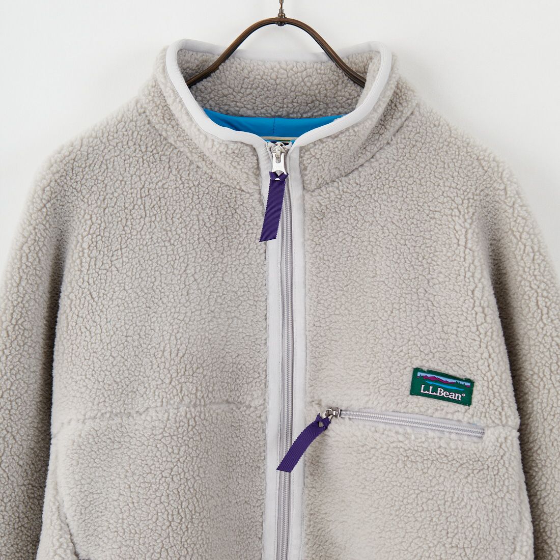 L.L.BEAN [エルエルビーン] トップシャム ボアフリースジャケット [5575-2037] 69 SILVER