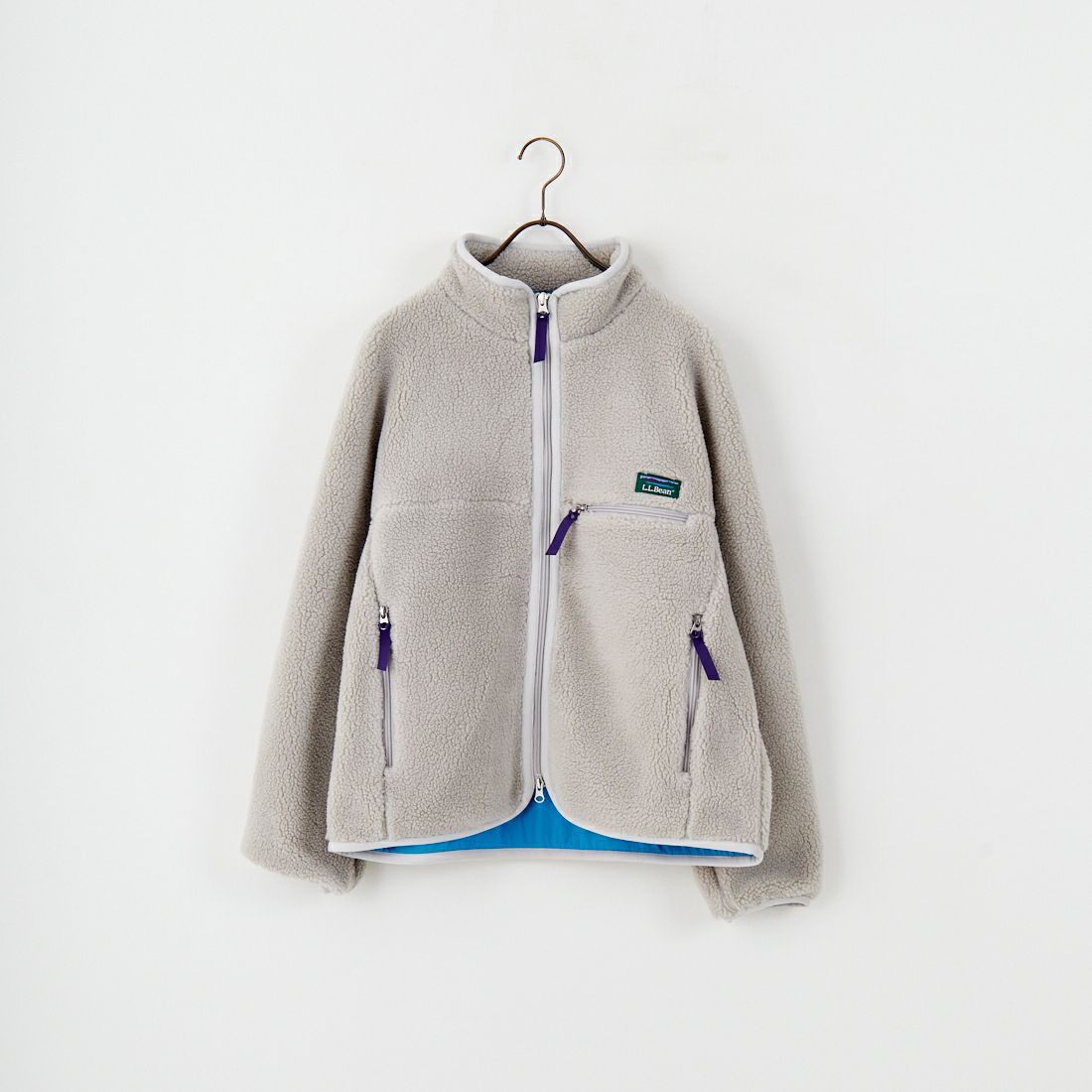 L.L.BEAN [エルエルビーン] トップシャム ボアフリースジャケット [5575-2137] 69 SILVER