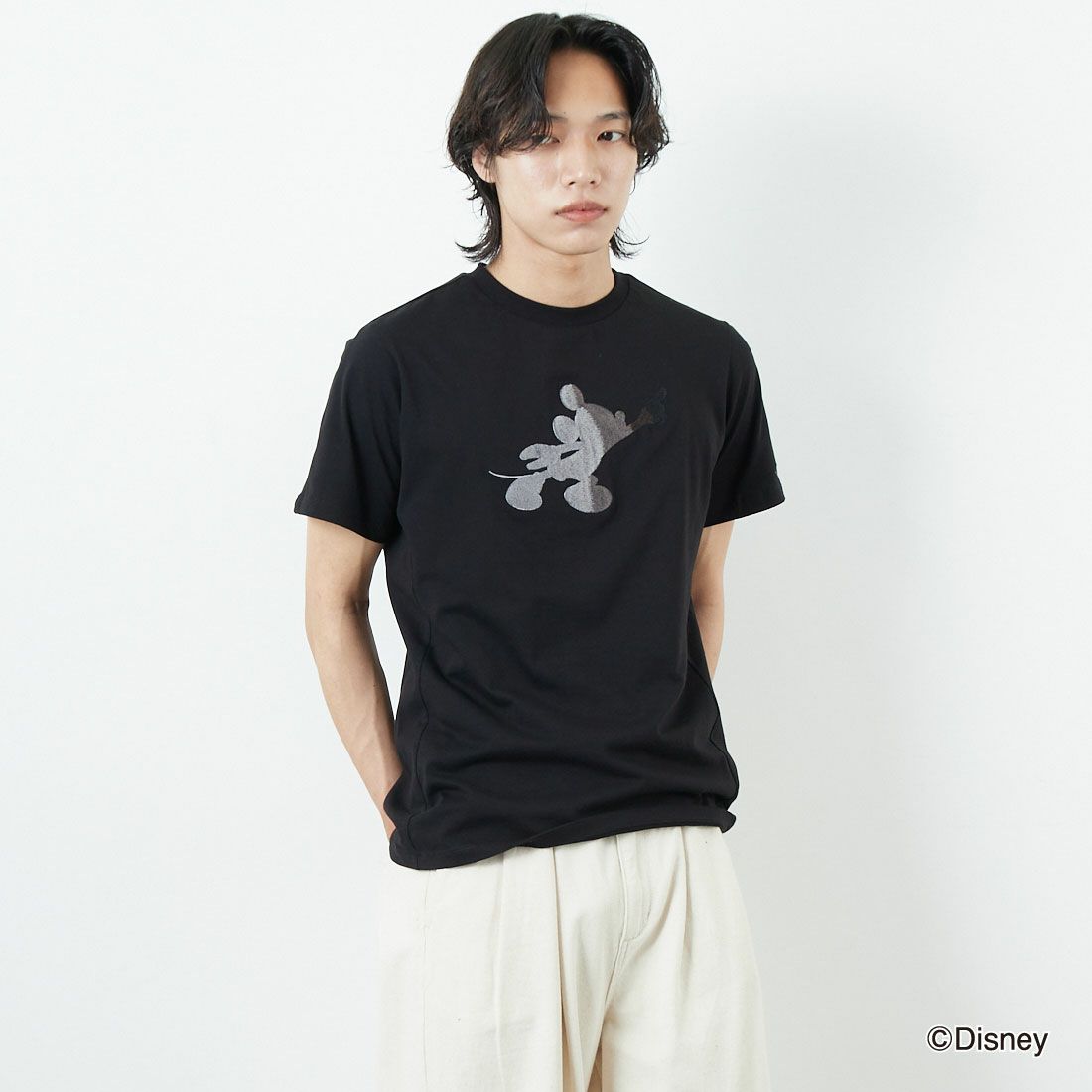 SN90 BLACK&&モデル身長：179cm 着用サイズ：M&&