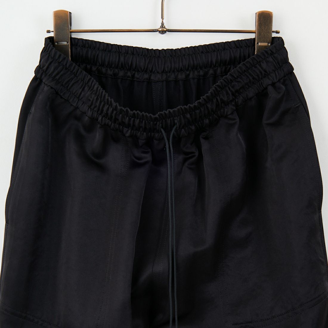 Jeans Factory Clothes [ジーンズファクトリークローズ] Naiaアセテートイージーパンツ [21254059] 004 ﾌﾞﾗｯｸ