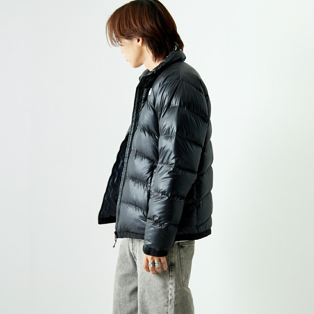THE NORTH FACE [ザ ノースフェイス] ジップインジップ アコンカグアジャケット [ND92451] K &&モデル身長：179cm 着用サイズ：L&&
